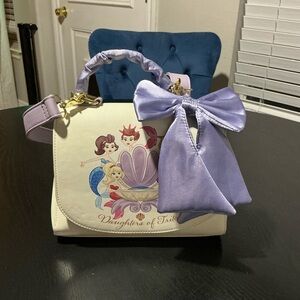 Loungefly Disney The Little Mermaid Daughters of Triton Group Portrait Handbag